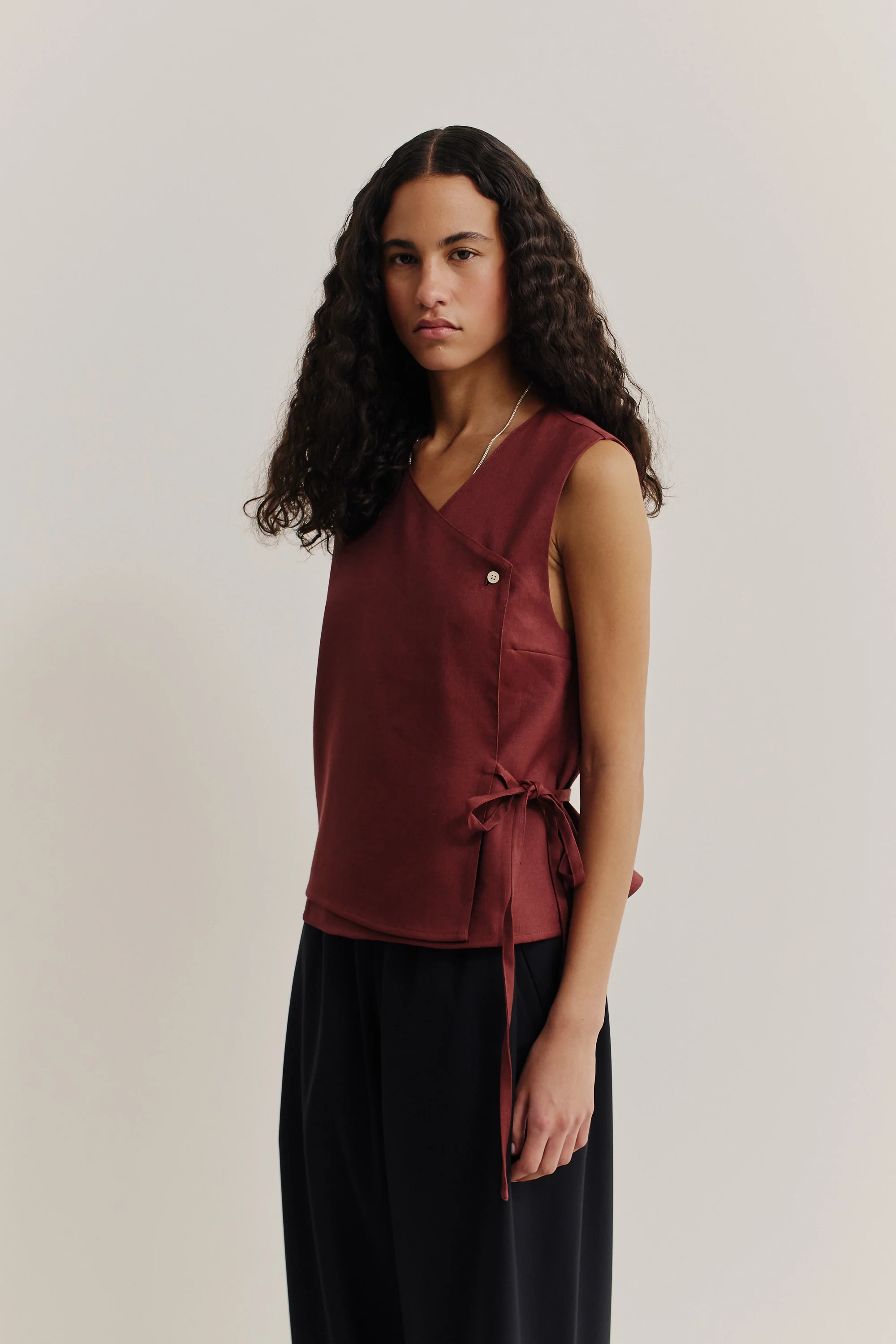 BIIBI WRAP SHIRT