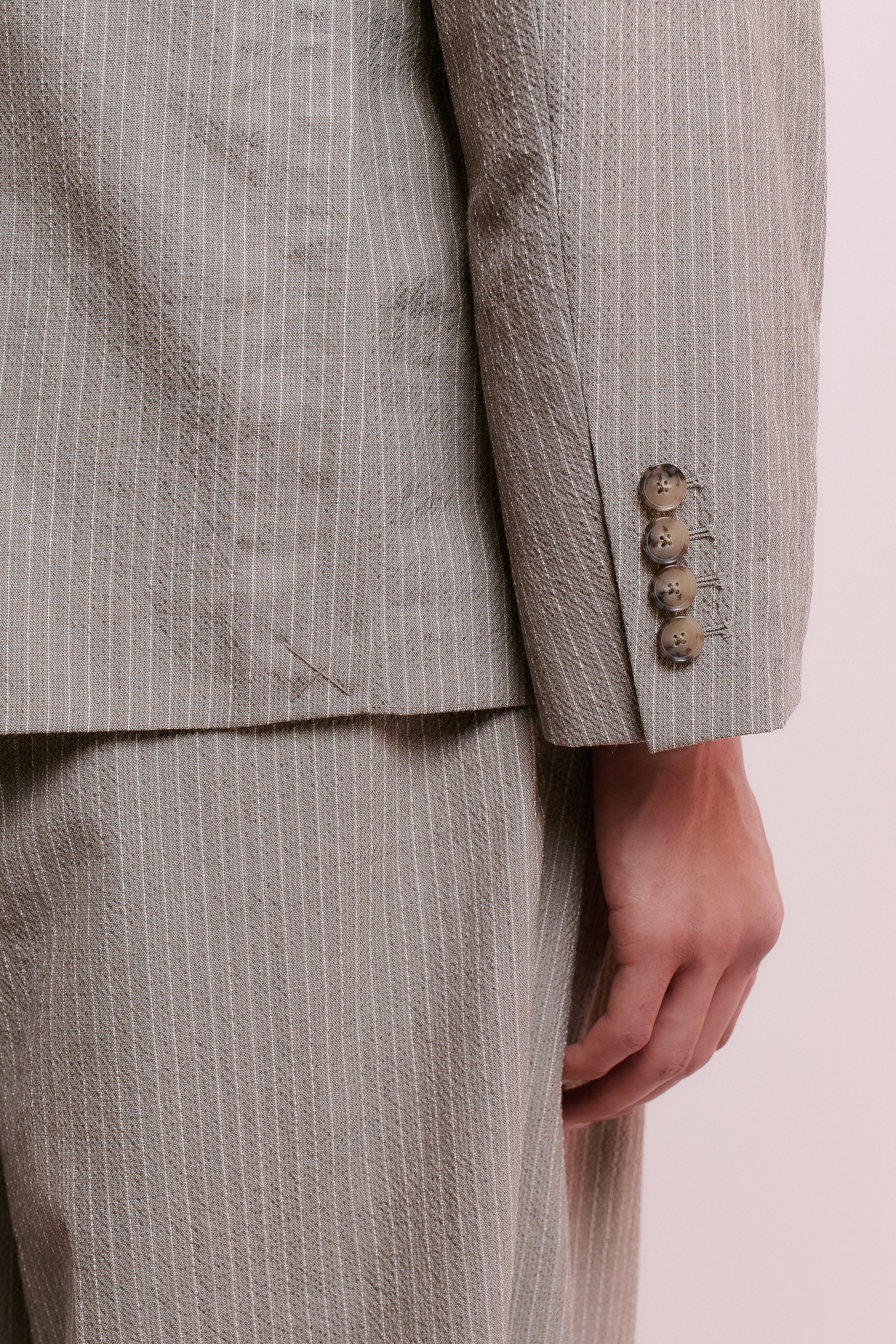 DOUBLE BREASTED PEAK BLAZER - Image 5