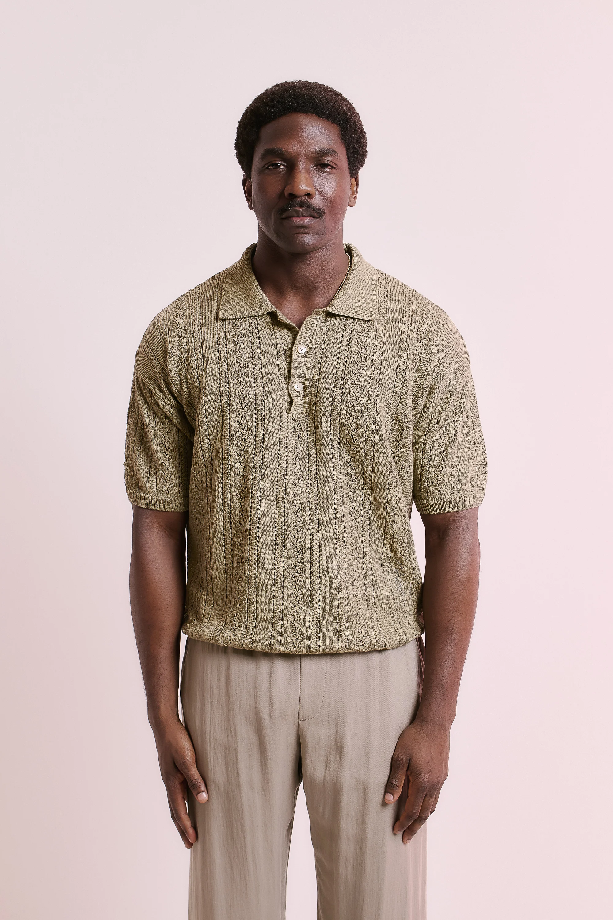 PIZZO KNIT POLO