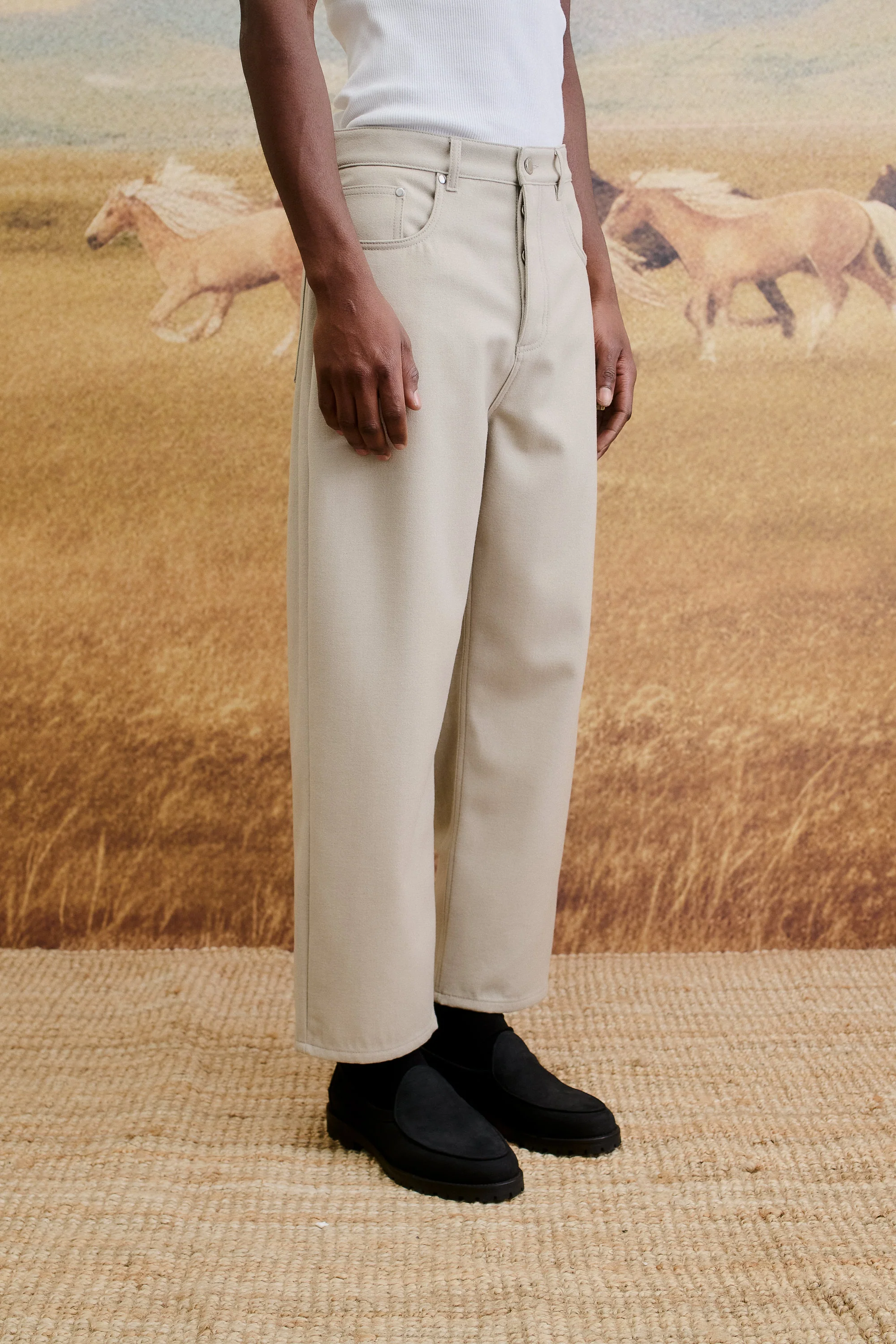 TEREK WOOL JEANS - Image 3